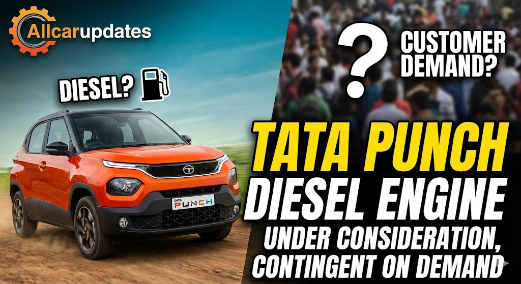 Tata Punch Diesel Engine Under Consideration, Contingent on Customer Demand