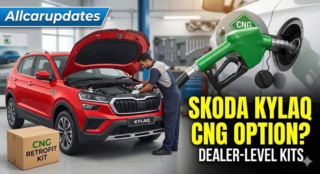 Skoda Explores CNG Option for Kylaq SUV via Dealer-Level Retrofit Kits