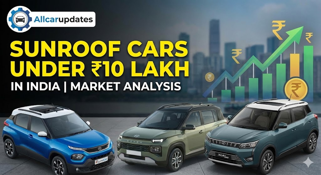 Market Analysis: Sunroof-Equipped Passenger Vehicles Under Rs 10 Lakh in India